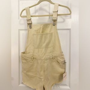 Superdown Revolve Bone Overalls